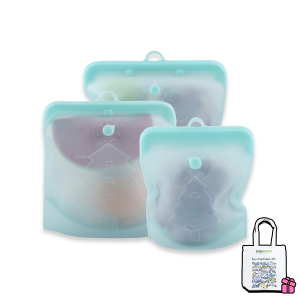 Set 3 Zero Waste Food Storage Bags