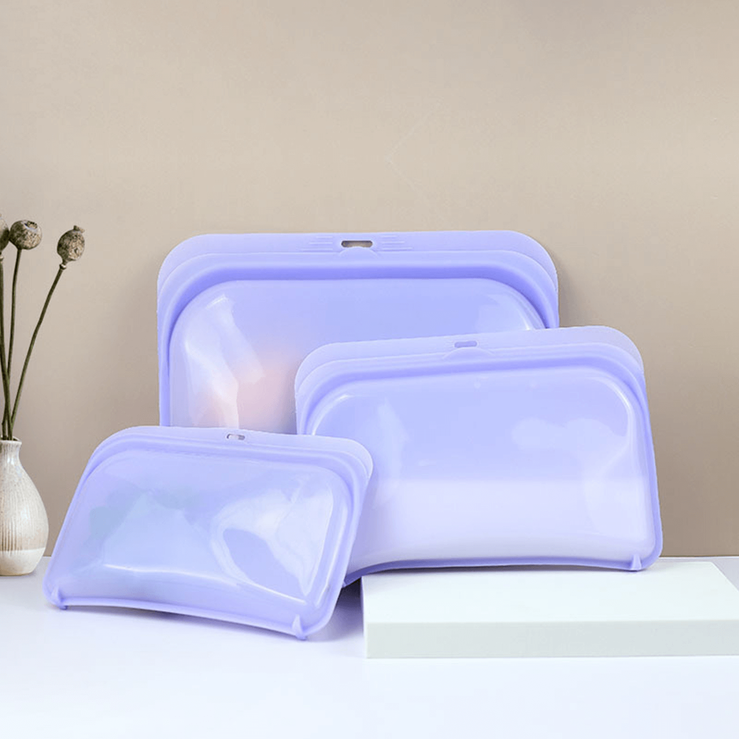 Reusable Silicone bags 3 pack – Unpacked Living