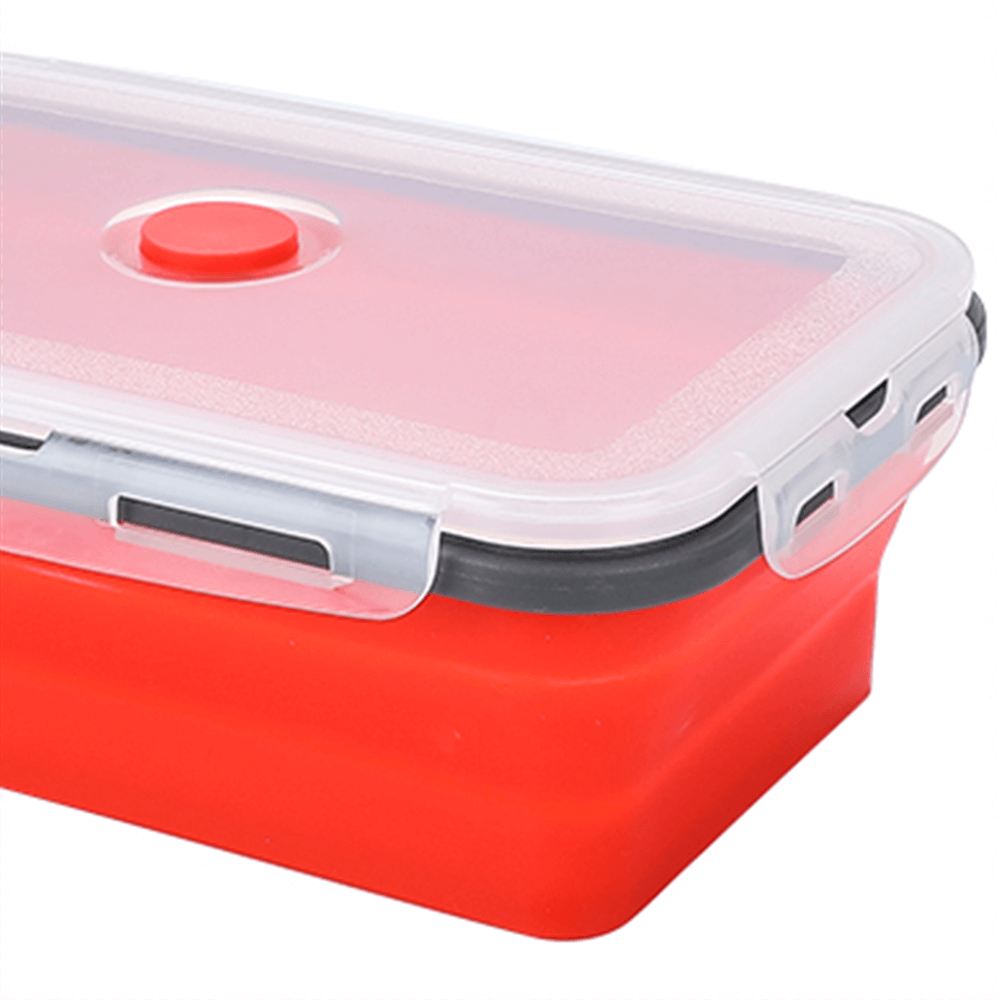 Zero Waste Lunch Boxes - Set 4 Portable Reusable Folding Boxes