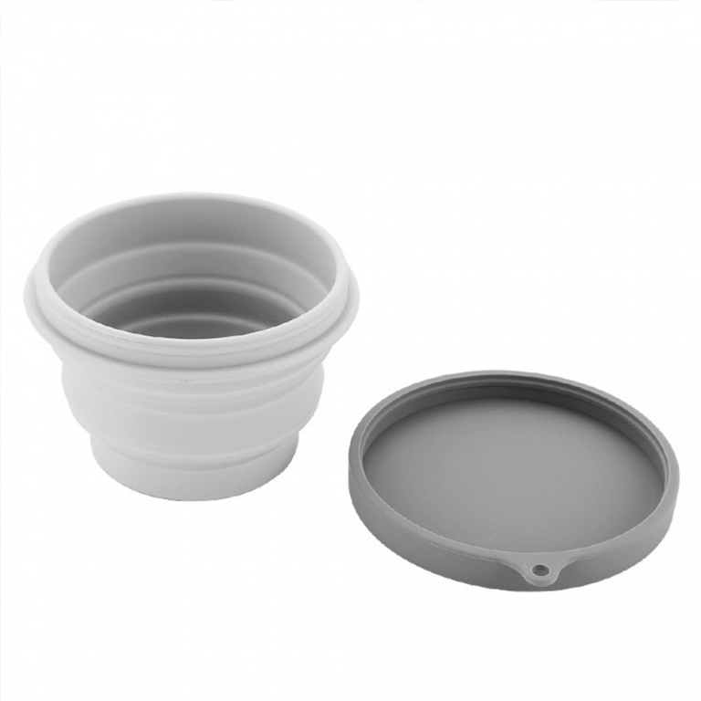 Collapsible Bowl Zero Waste Silicone Bowl With Lid