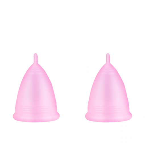 Zero Waste Menstrual Cup - Set 2 Silicone Reusable Period