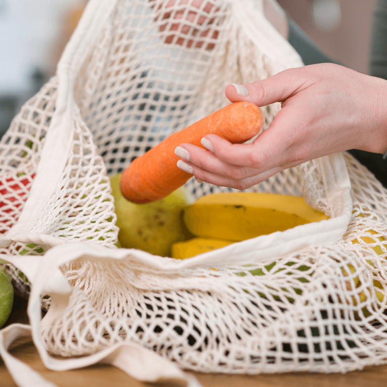 Zero Waste Shopping Bags 5 Packs Grocery Reusable Bags