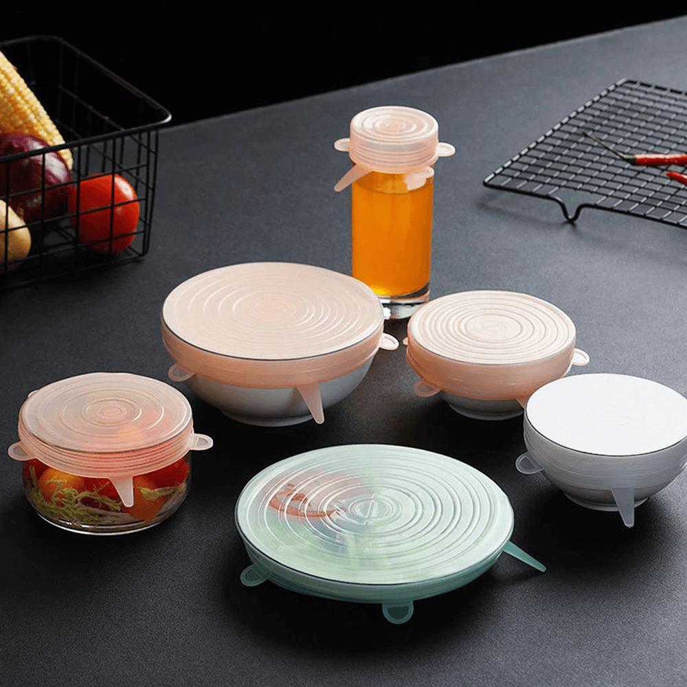 These Silicone Stretch Lids Are the Genius Food Storage Solution You've  Been Missing, and They're on Sale