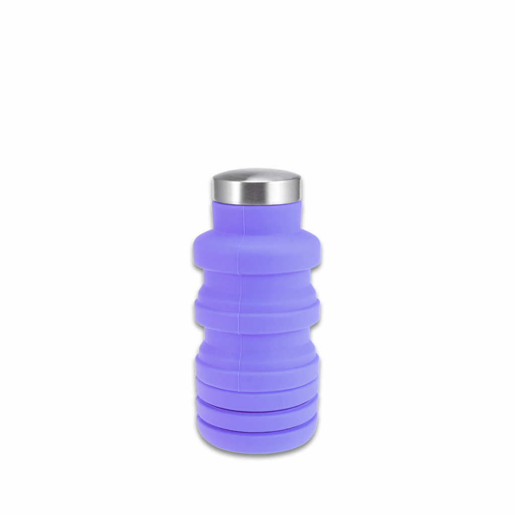 Zero Waste Initiative - zerowasteinitiative.com Silicone Portable Zero Waste Water Bottle 500ml 98