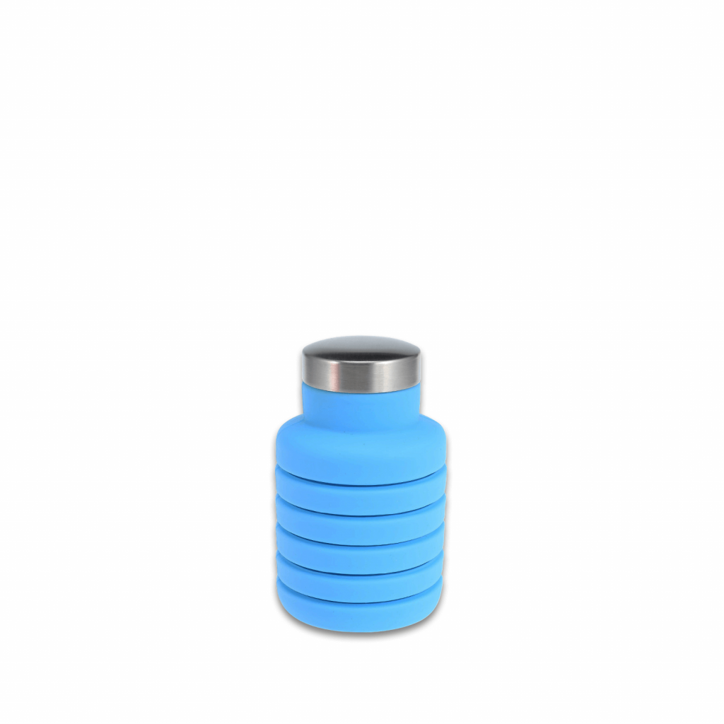 Zero Waste Initiative - zerowasteinitiative.com Silicone Portable Zero Waste Water Bottle 500ml 99