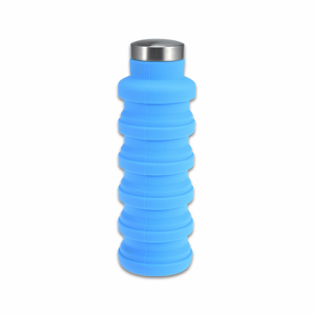 Zero Waste Initiative - zerowasteinitiative.com Silicone Portable Zero Waste Water Bottle 500ml 97