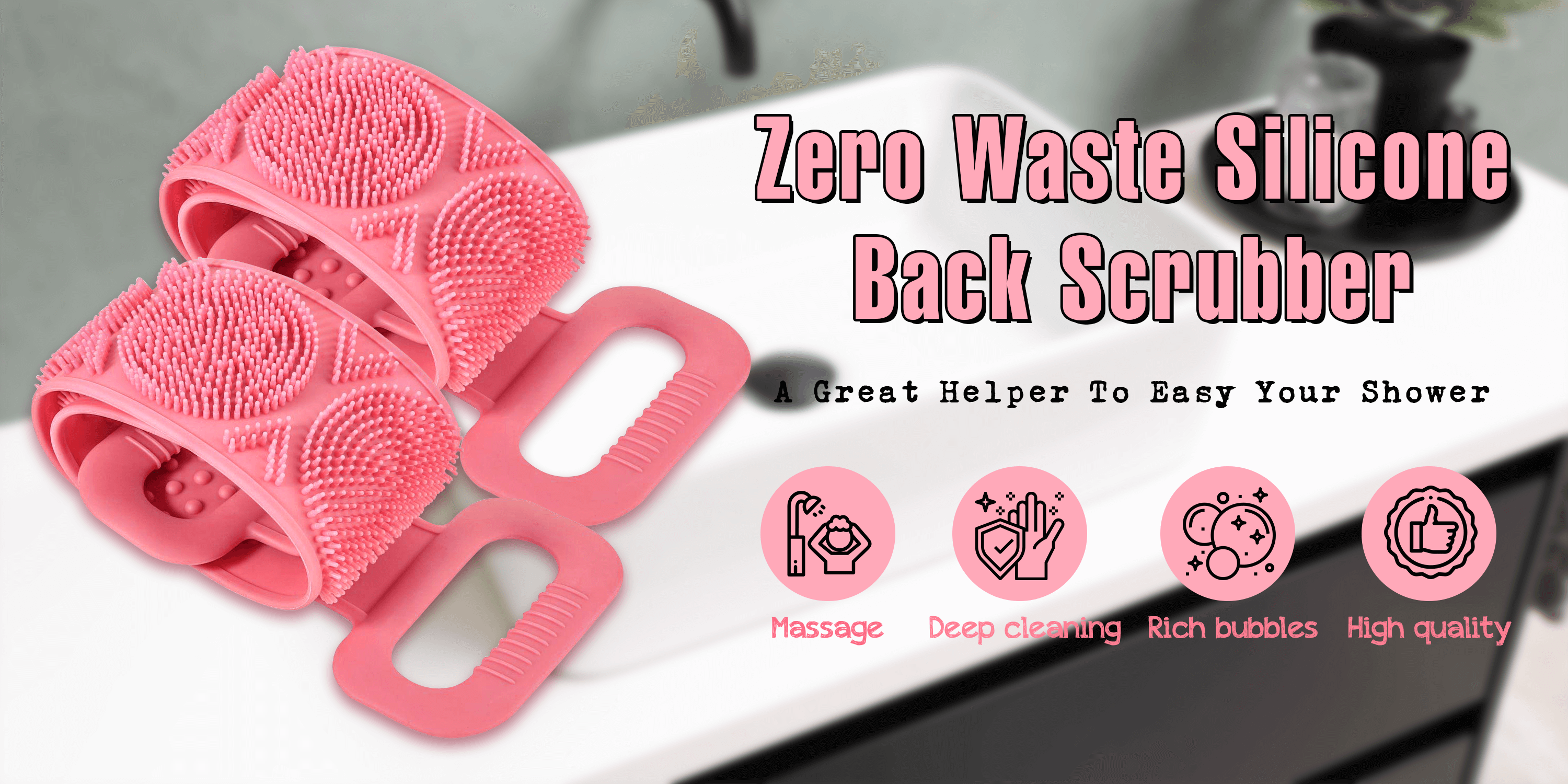 Zero Waste back scrubber