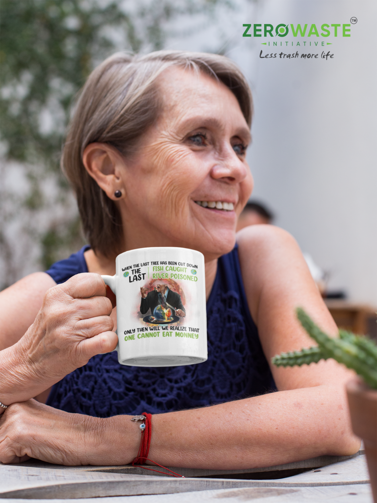 ZERO WASTE INITIATIVE - ZEROWASTEINITIATIVE.COM ENVIRONMENTAL AWARENESS PROVERB WHITE MUG - ZERO WASTE INITIATIVE 28 4 ENVIRONMENTAL AWARENESS PROVERB WHITE MUG - ZERO WASTE INITIATIVE 28