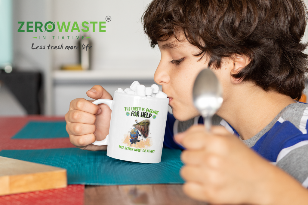 ZERO WASTE INITIATIVE - ZEROWASTEINITIATIVE.COM HELP THE EARTH WHITE MUG - ZERO WASTE INITIATIVE 13 2 HELP THE EARTH WHITE MUG - ZERO WASTE INITIATIVE 13
