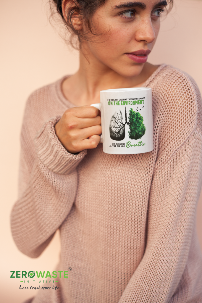 ZERO WASTE INITIATIVE - ZEROWASTEINITIATIVE.COM THE AIR YOU BREATHE WHITE MUG - ZERO WASTE INITIATIVE 30 3 THE AIR YOU BREATHE WHITE MUG - ZERO WASTE INITIATIVE 30