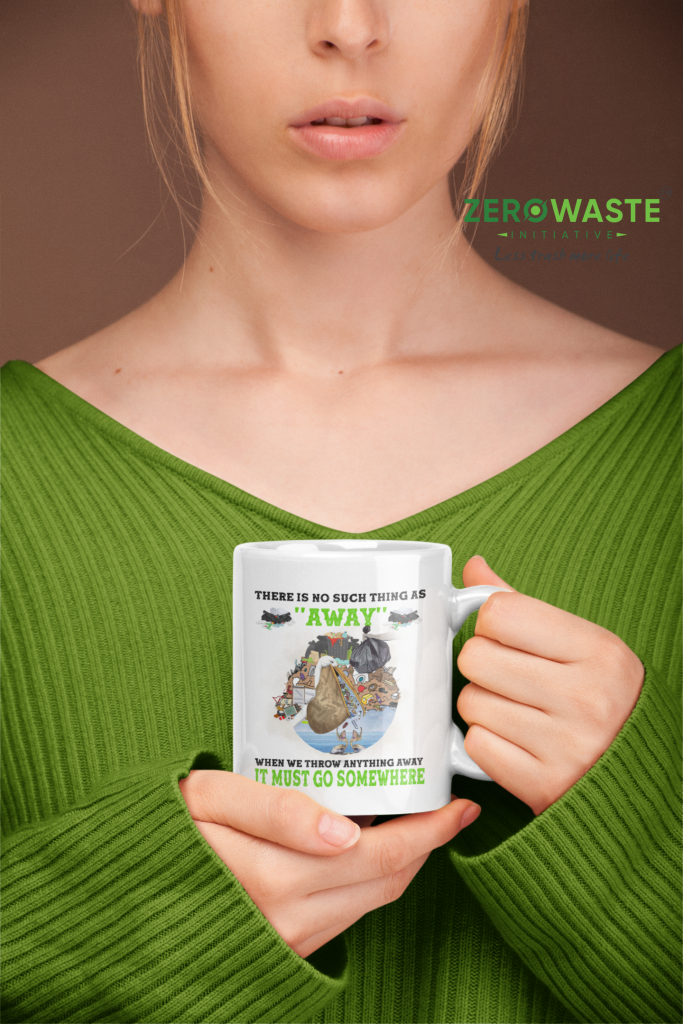 ZERO WASTE INITIATIVE - ZEROWASTEINITIATIVE.COM ELIMINATING WASTE WHITE MUG - ZERO WASTE INITIATIVE 2 4 ELIMINATING WASTE WHITE MUG - ZERO WASTE INITIATIVE 2