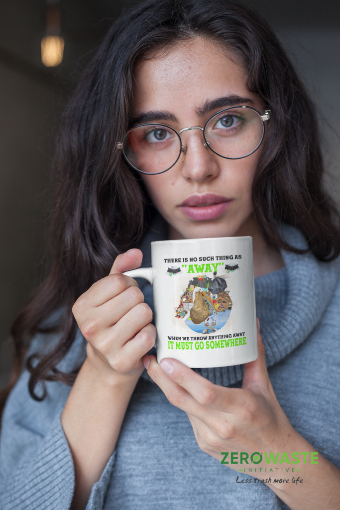 ZERO WASTE INITIATIVE - ZEROWASTEINITIATIVE.COM ELIMINATING WASTE WHITE MUG - ZERO WASTE INITIATIVE 2 3 ELIMINATING WASTE WHITE MUG - ZERO WASTE INITIATIVE 2