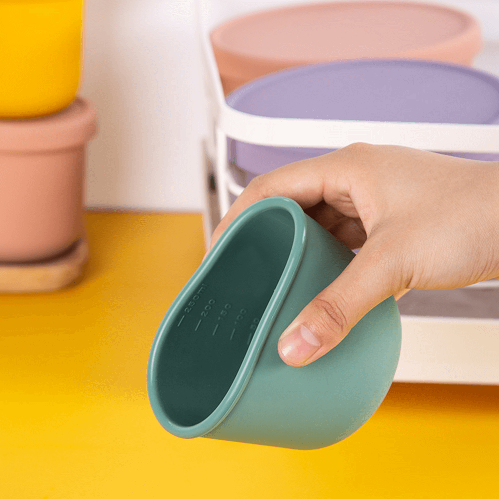 Vremi Silicone Food Storage Containers - Microwave and Freezer Safe –  Vremi® Home & Kitchen