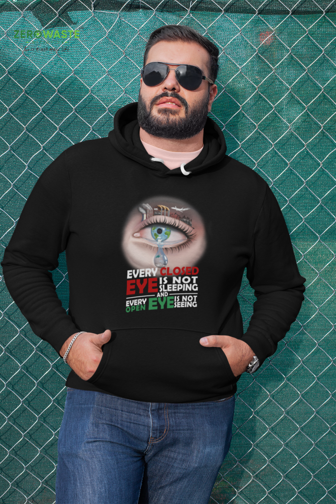 ZERO WASTE INITIATIVE - ZEROWASTEINITIATIVE.COM UNISEX FACE THE FACT HOODIE ZERO WASTE INITIATIVE 11 16 FACE THE FACT HOODIE UNISEX ZERO WASTE INITIATIVE 11