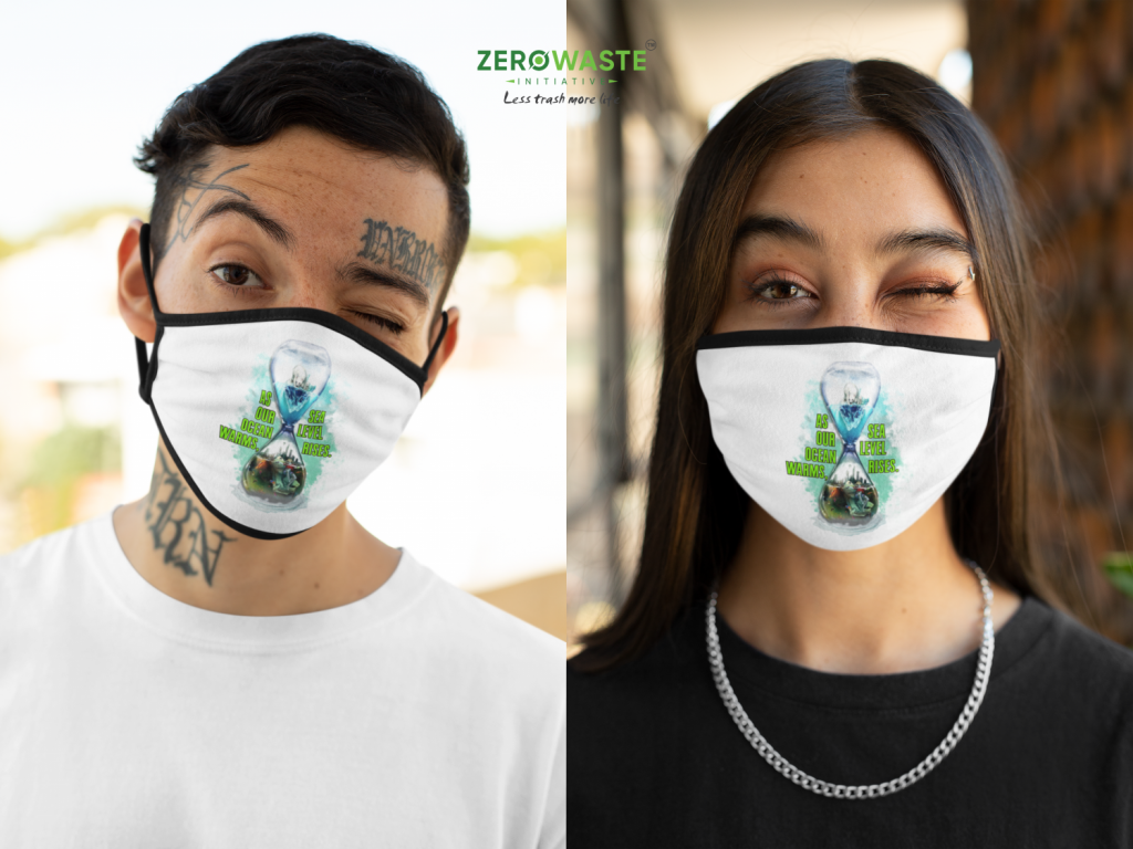 OCEAN HEATING POLYBLEND FACE MASK ZERO WASTE INITIATIVE 7