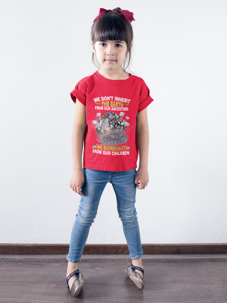 INSPIRATIONAL QUOTES KID SHIRT, UNISEX RESPECT FUTURE YOUTH T SHIRT, SAVE PLANET KID CLOTHING, COTTON XS-XL, ZERO WASTE INITIATIVE CLOTHING GIFT