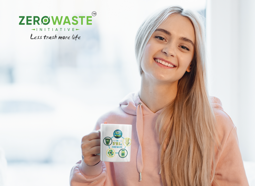 ZERO WASTE INITIATIVE - ZEROWASTEINITIATIVE.COM THE 5 R WHITE MUG - ZERO WASTE INITIATIVE 22 2 FACE THE FACT WHITE MUG - ZERO WASTE INITIATIVE 11