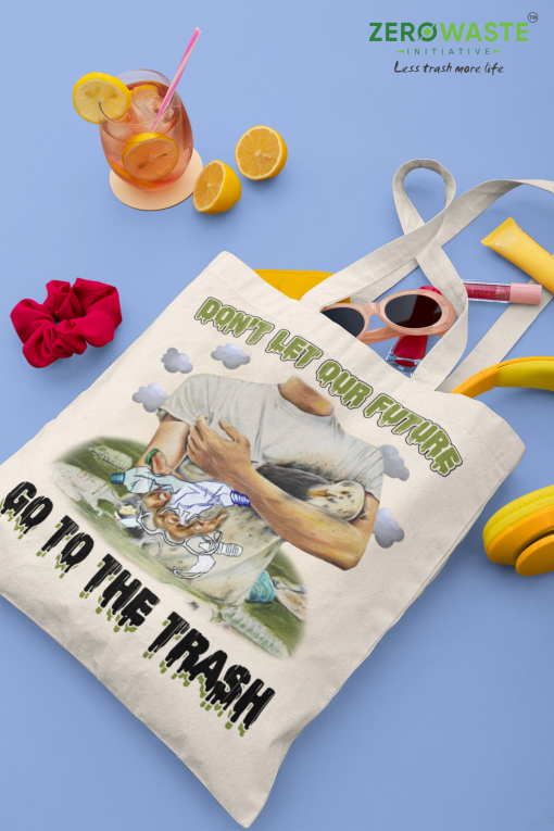 Beautiful plaid fabric gift bags set of 2 size 7 x 7.5, small woven Future Humanity Canvas Tote Bag Zero Waste Initiative 4