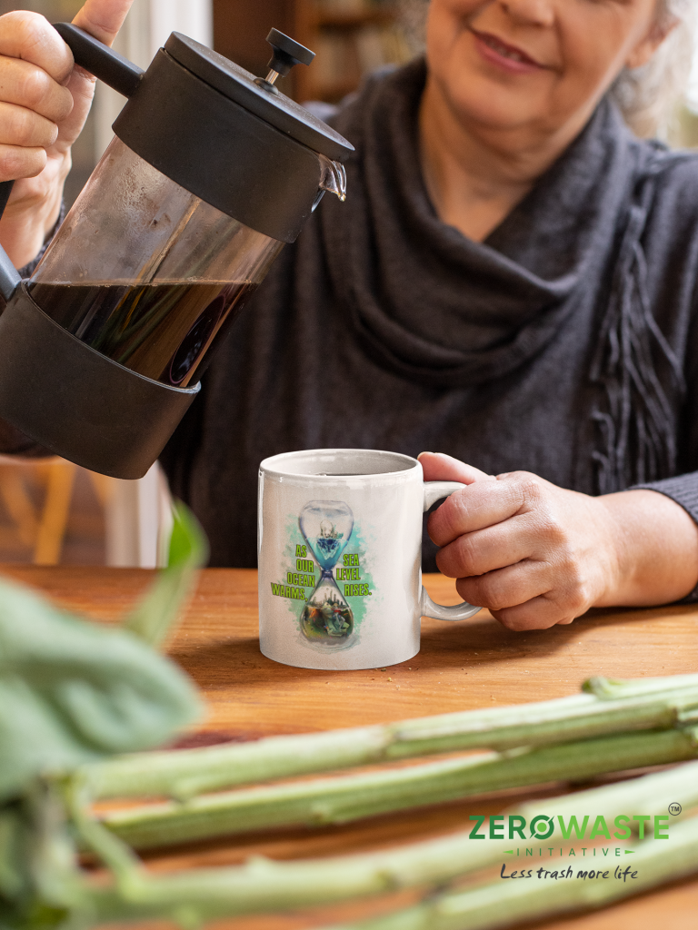ZERO WASTE INITIATIVE - ZEROWASTEINITIATIVE.COM OCEAN HEATING WHITE MUG - ZERO WASTE INITIATIVE 7 4 OCEAN HEATING WHITE MUG - ZERO WASTE INITIATIVE 7