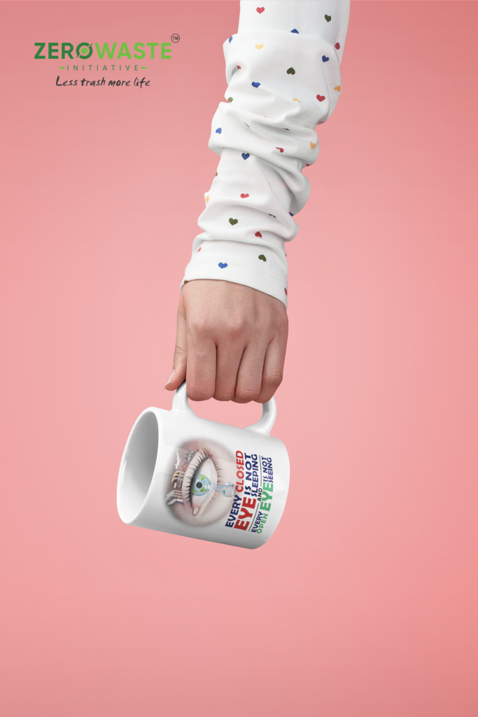 ZERO WASTE INITIATIVE - ZEROWASTEINITIATIVE.COM FACE THE FACT WHITE MUG - ZERO WASTE INITIATIVE 11 4 FACE THE FACT WHITE MUG - ZERO WASTE INITIATIVE 11