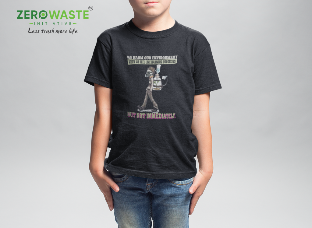 ZERO WASTE INITIATIVE - ZEROWASTEINITIATIVE.COM HARM ENVIRONMENT YOUTH T-SHIRT - UNISEX ZERO WASTE INITIATIVE 15 17 HARM ENVIRONMENT YOUTH T-SHIRT - UNISEX ZERO WASTE INITIATIVE 15