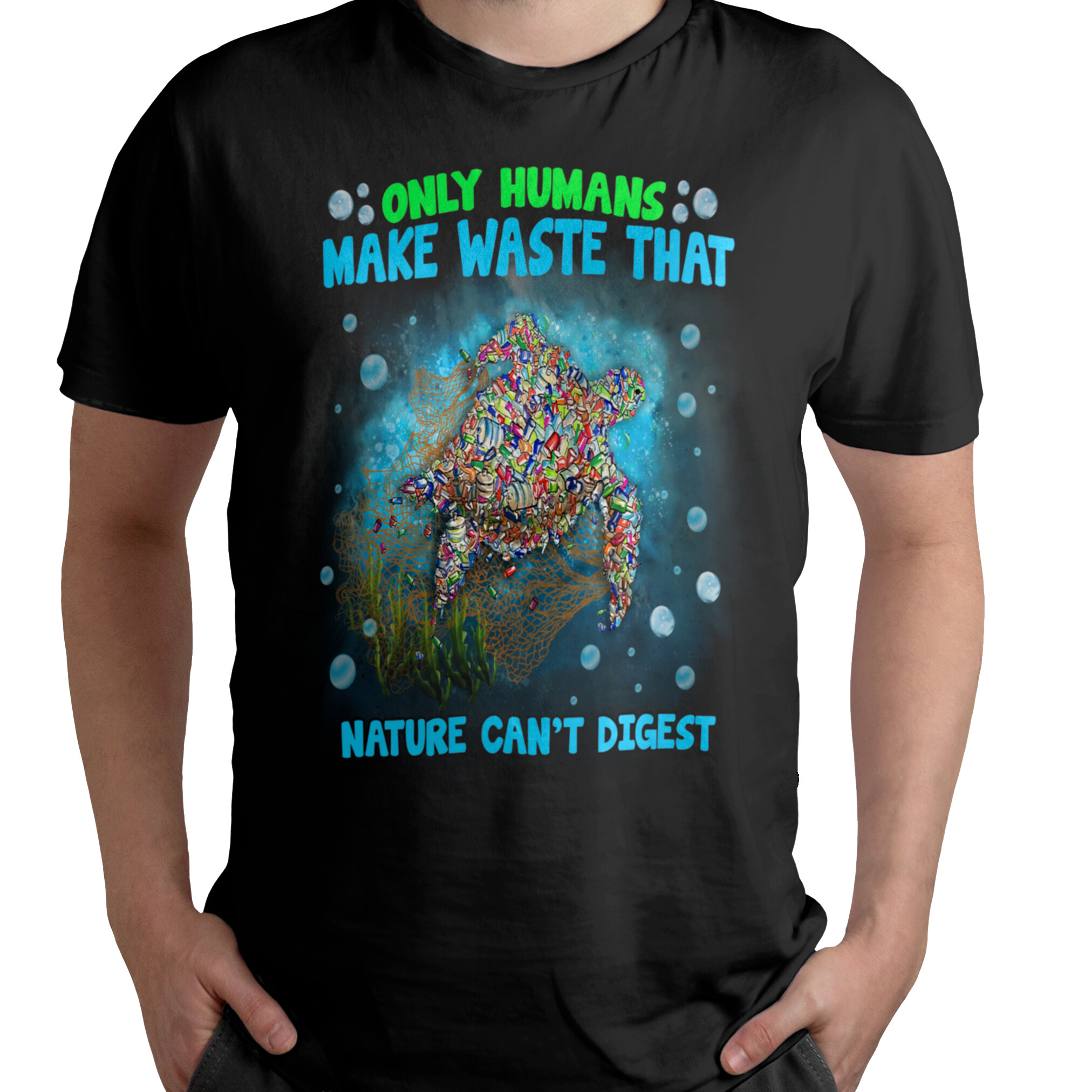 Unisex Plastic Waste T-shirt Zero Waste Initiative 23