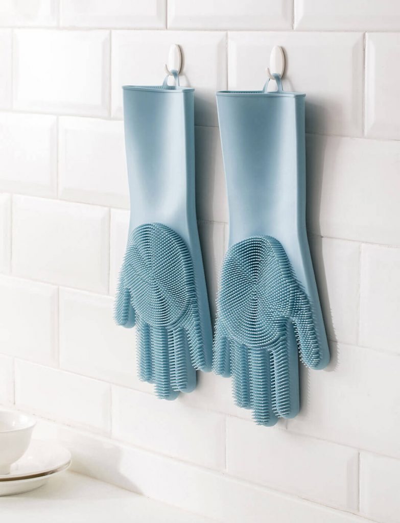 Zero Waste Initiative - zerowasteinitiative.com Set 2 Silicone Reusable Zero Waste Kitchen Gloves 52