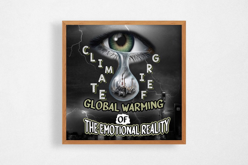 ENVIRONMENTAL QUOTE WALL ART, CLIMATE GRIEF POSTER, GLOBAL WARMING, SAVE THE PLANET HOME DECORATION, UNFRAMED VERSION, ZERO WASTE WALL ART GIFT
